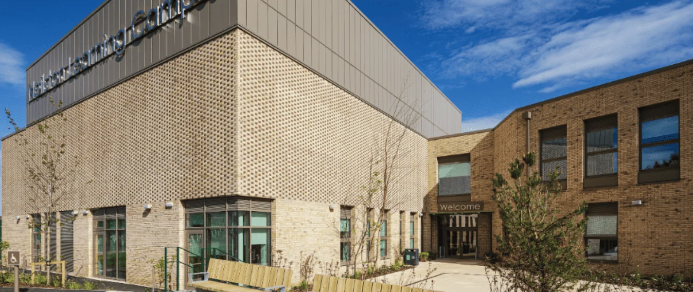 Completed Neilston Learning Campus in Scotland
