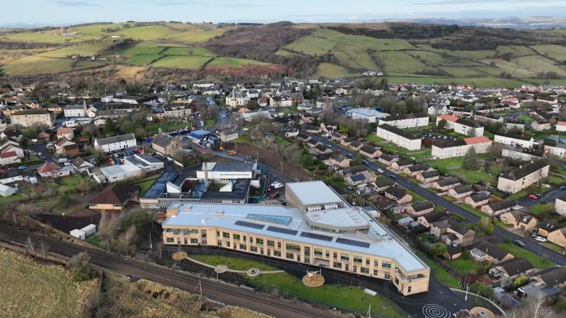 Neilston Learning Campus exterior visual